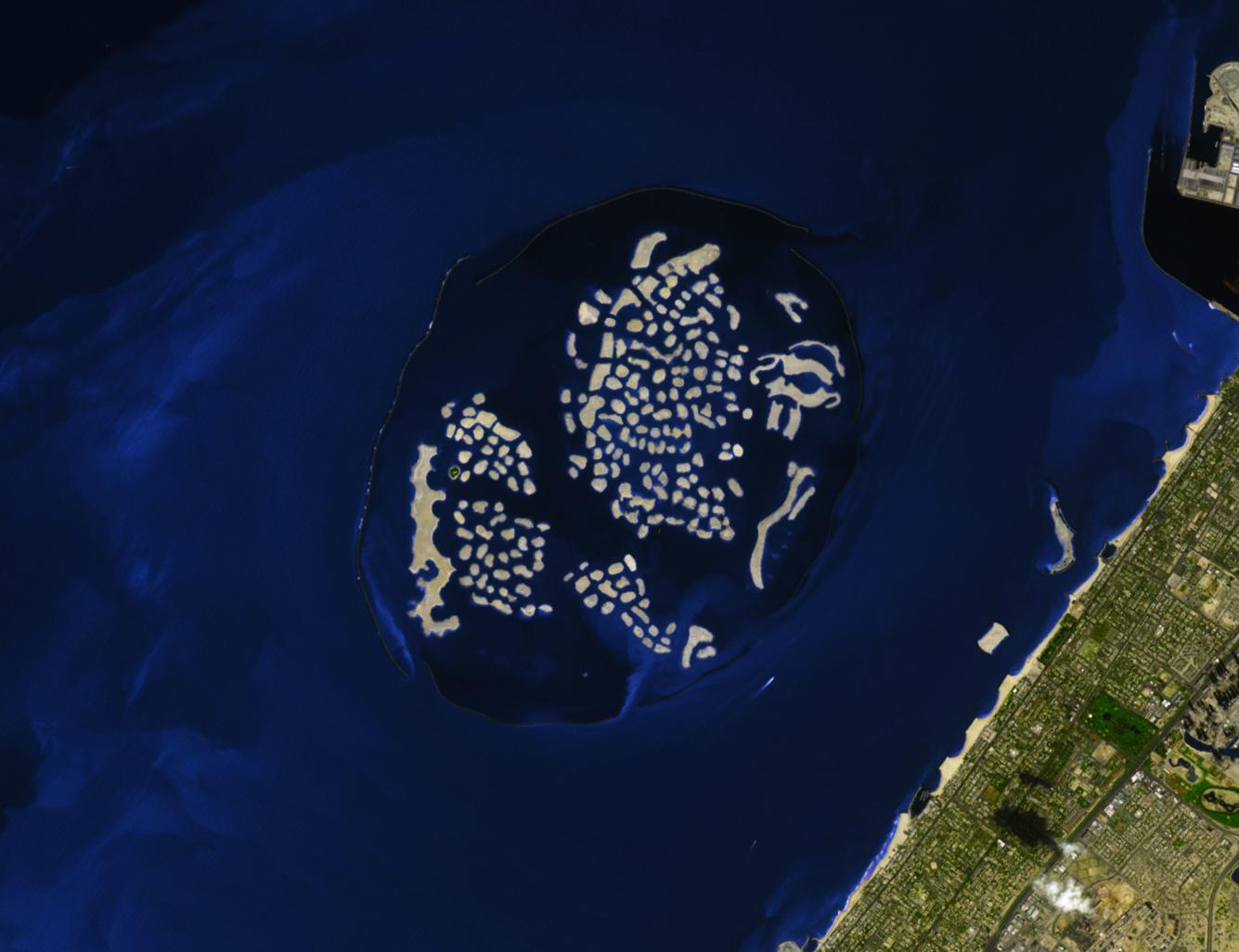 Les îles The World