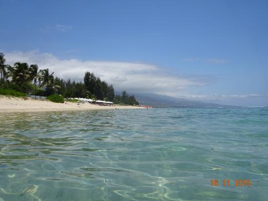Plage de La Saline les Bains