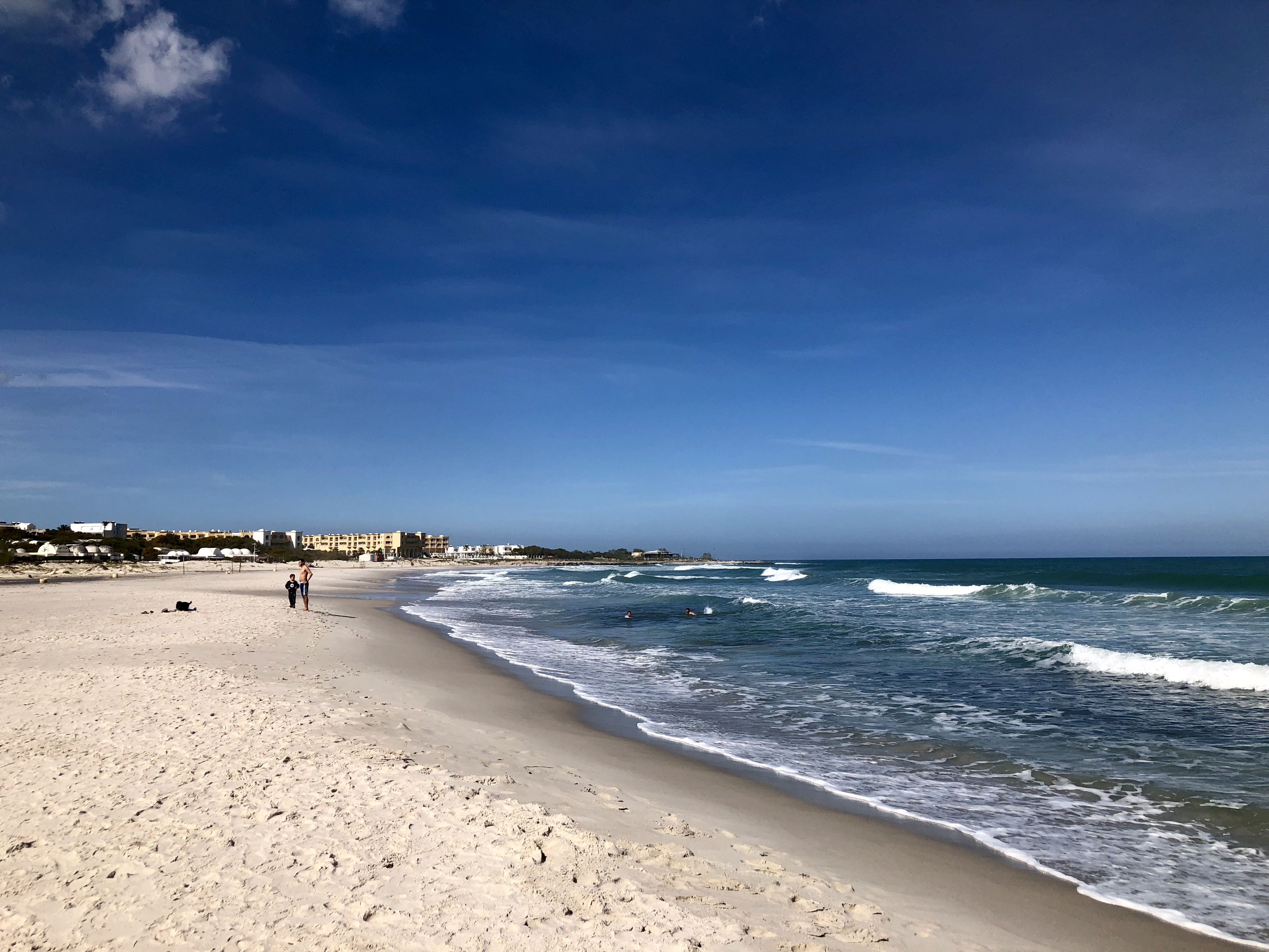 Plage de La Mansourah