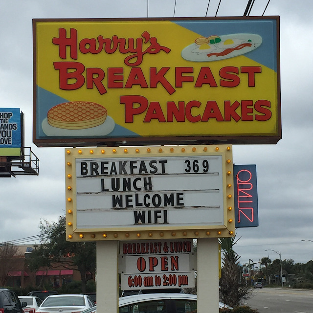 Harry's Breakfast Pancakes